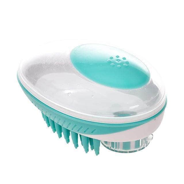 Brosse de Bain et Toilettage avec Réservoir – Chien & Chat-2-Petmonde