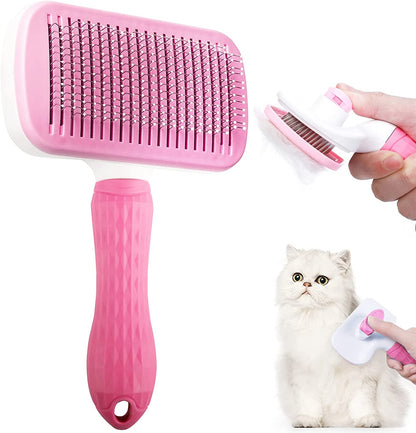 Brosse de Toilettage Épilatrice pour Chien & Chat – Poils Longs & Courts-7-Petmonde