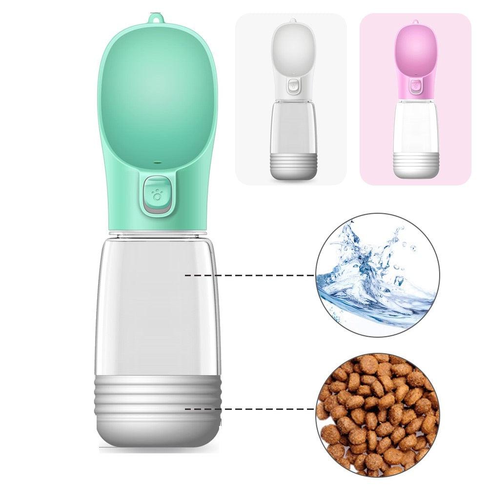 Distributeur Portable d'Eau et de Nourriture pour Chien & Chat – Récipient de Voyage Pratique-28-Petmonde