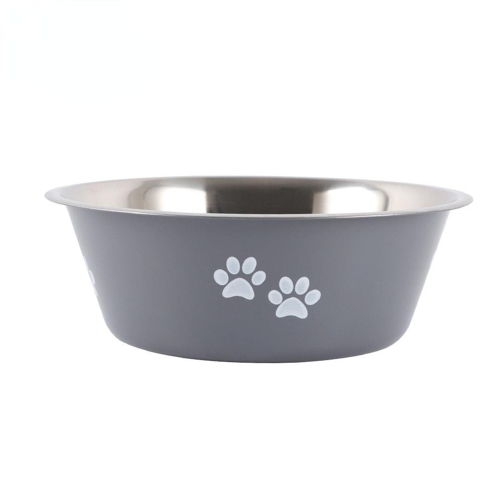 Gamelle en Acier Inoxydable pour Chiens et Chats - Bol et Abreuvoir-2-Petmonde