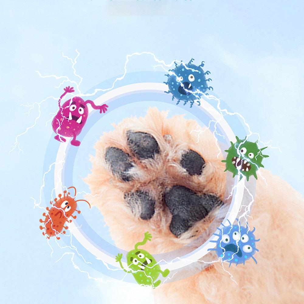 Nettoyeur de Pattes en Silicone Souple pour Animaux de Compagnie – Brosse de Nettoyage pour Chiens et Chats-5-Petmonde