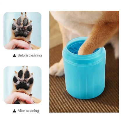 Nettoyeur de Pattes en Silicone Souple pour Animaux de Compagnie – Brosse de Nettoyage pour Chiens et Chats-8-Petmonde