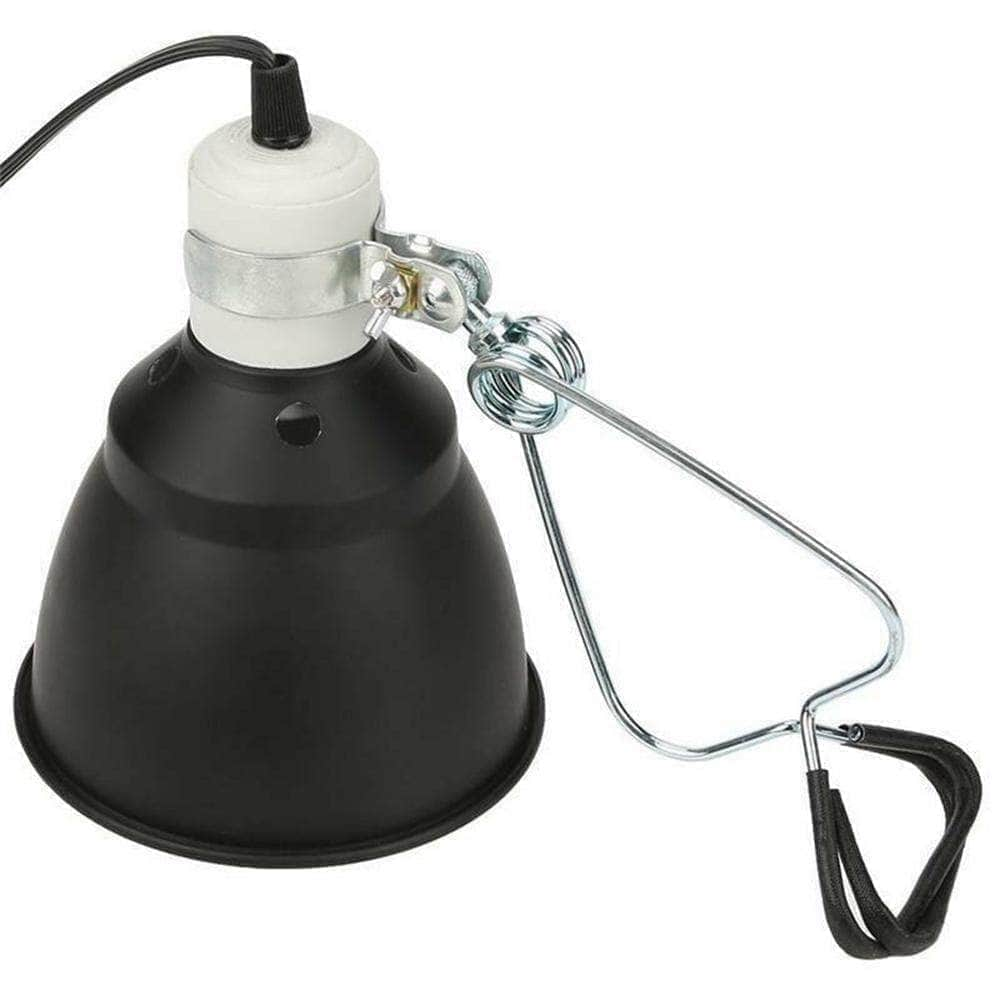 Abat-jour en céramique avec porte-ampoule E27 – Lampe chauffante UVA UVB pour tortues et reptiles-6-Petmonde