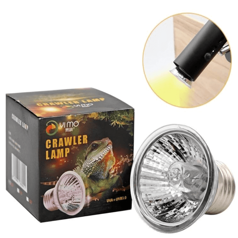 Ampoule Chauffante UVA UVB 3.0 – Lampe de Simulation Solaire pour Reptiles & Tortues-1-Petmonde