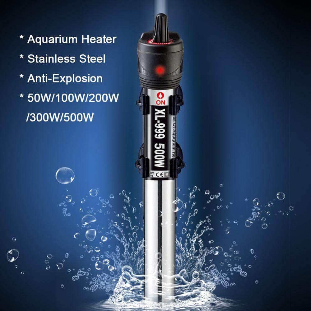 Petmonde-Chauffage submersible en acier inoxydable pour aquarium-Accessoires--Petmonde