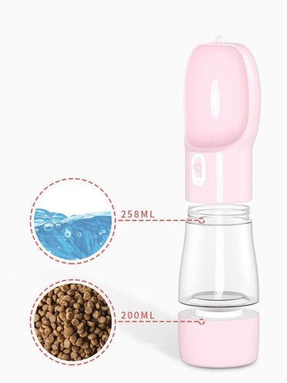 Distributeur d'Eau et Nourriture Portable pour Chien & Chat – Pratique et Anti-Fuite-4-Petmonde