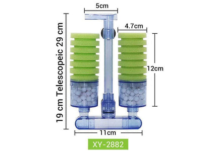 Filtre à éponge biochimique pour crevettes et poissons-3-Petmonde