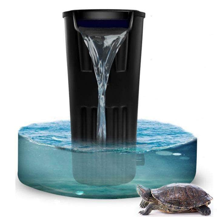 Filtre Submersible pour Aquarium – Fontaine à Chute d’Eau, Spécial Basse Eau-1-Petmonde