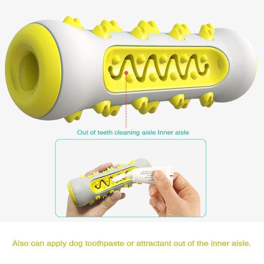 Jouet indestructible à mâcher en TPR nettoyage de dents pour chien-6-Petmonde