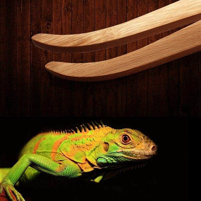 Pince d'Alimentation en Bois pour Reptile – 28 cm-6-Petmonde