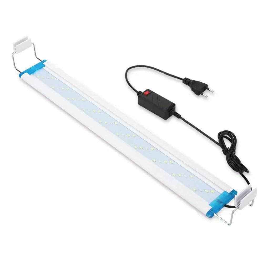 Rampe à LED extensible éclairage pour aquarium avec braquettes extensibles 18-72 cm-4-Petmonde