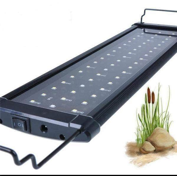 Rampe d'éclairage à LEDs lumière de jour pour aquarium 30-100 cm-2-Petmonde