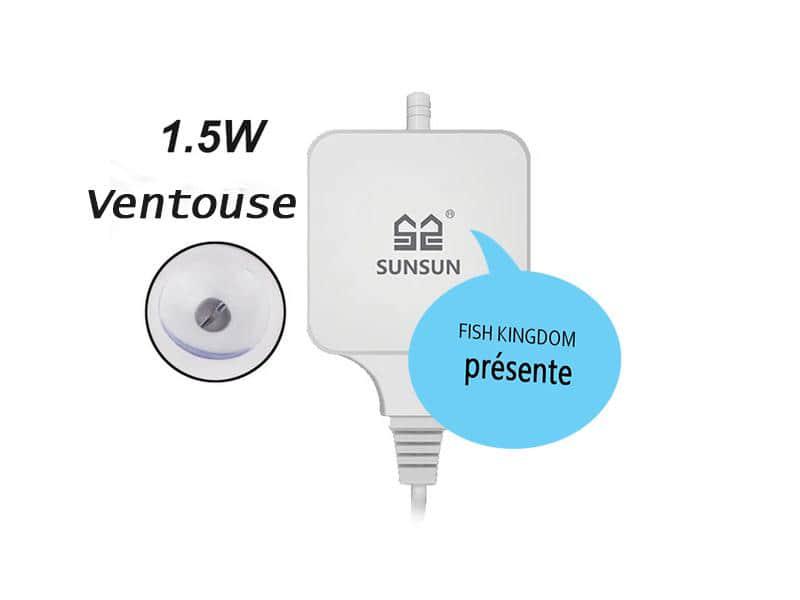 SUNSUN mini pompe à air suspendu via ventouse pour oxygéner l'eau de l'aquarium-2-Petmonde