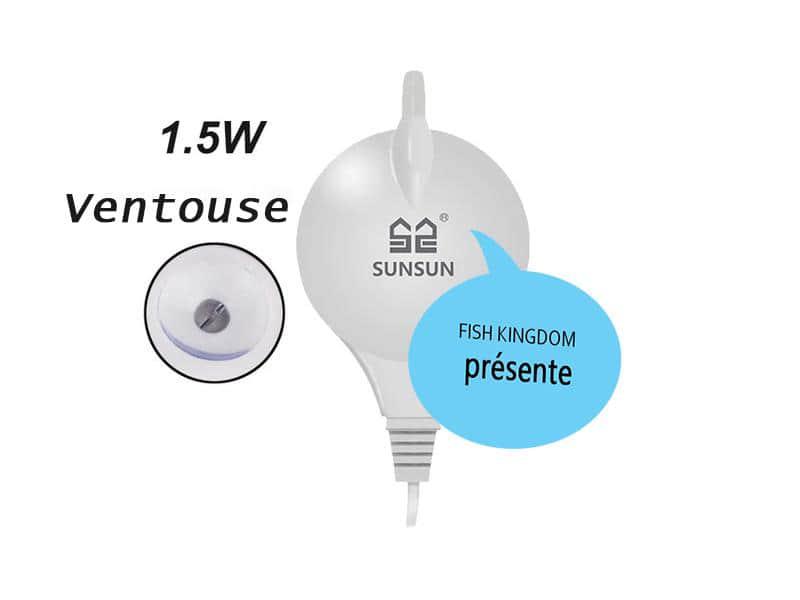 SUNSUN mini pompe à air suspendu via ventouse pour oxygéner l'eau de l'aquarium-3-Petmonde