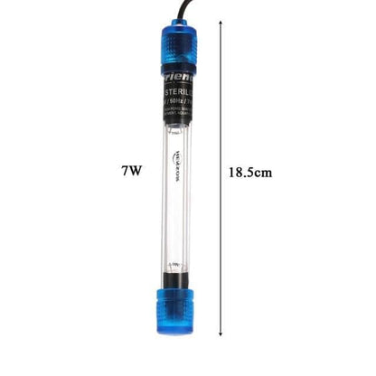 Stérilisateur UV-C submersible anti-algues désinfection et traitement d'eau pour aquarium 5/7/9/11/13W-2-Petmonde