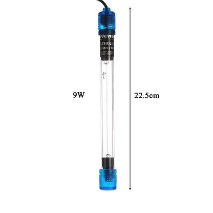 Stérilisateur UV-C submersible anti-algues désinfection et traitement d'eau pour aquarium 5/7/9/11/13W-4-Petmonde